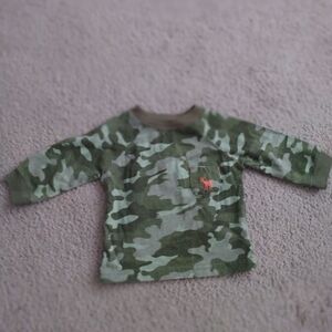 Baby Connection Newborn Camo Shirt